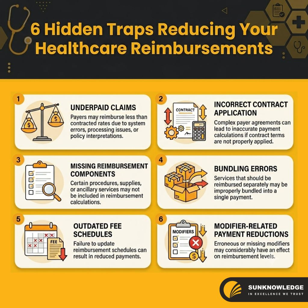 6 Hidden Traps Reducing Your Healthcare Reimbursements