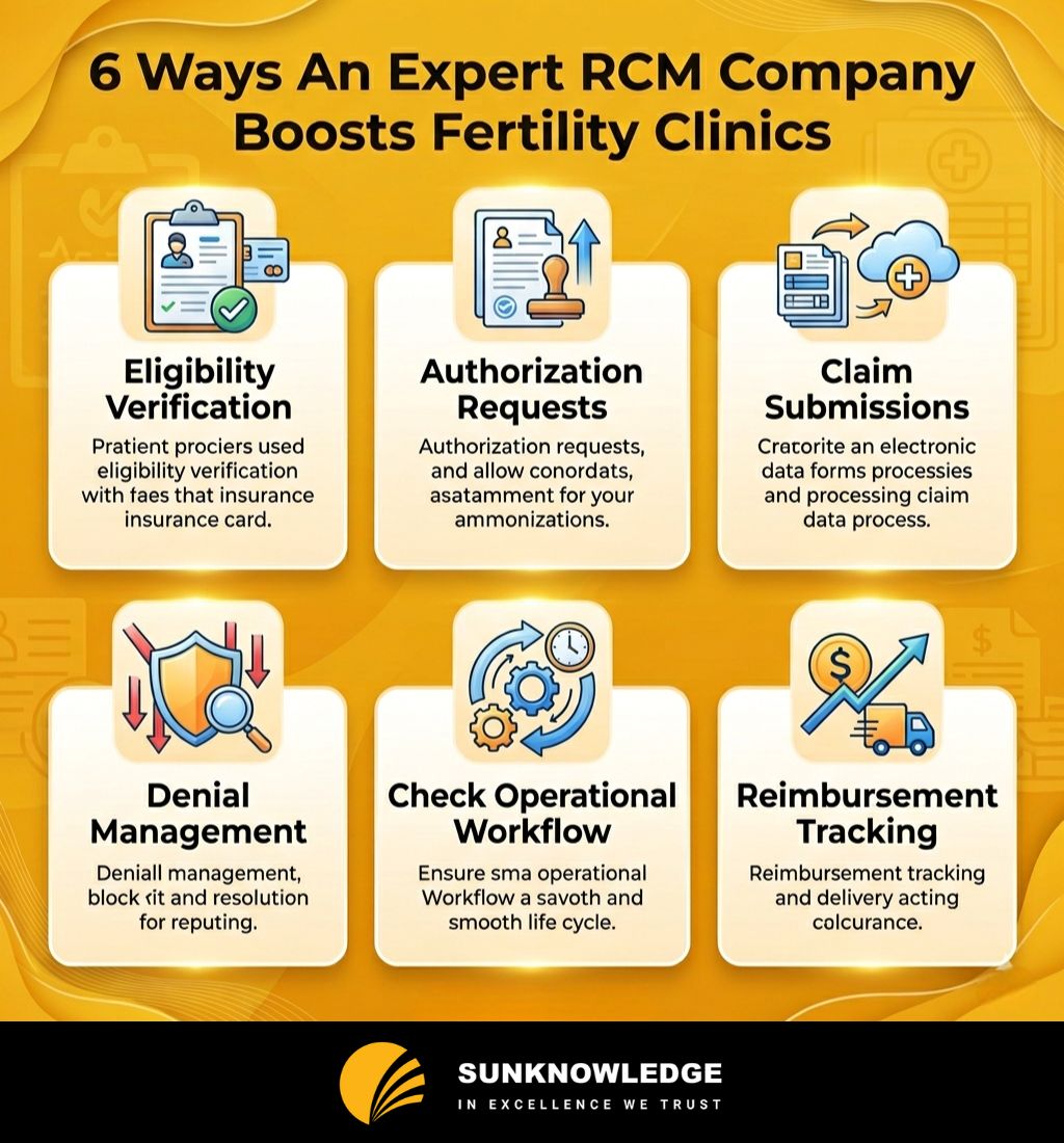 6 Ways An Expert RCM Company Boosts Fertility Clinics