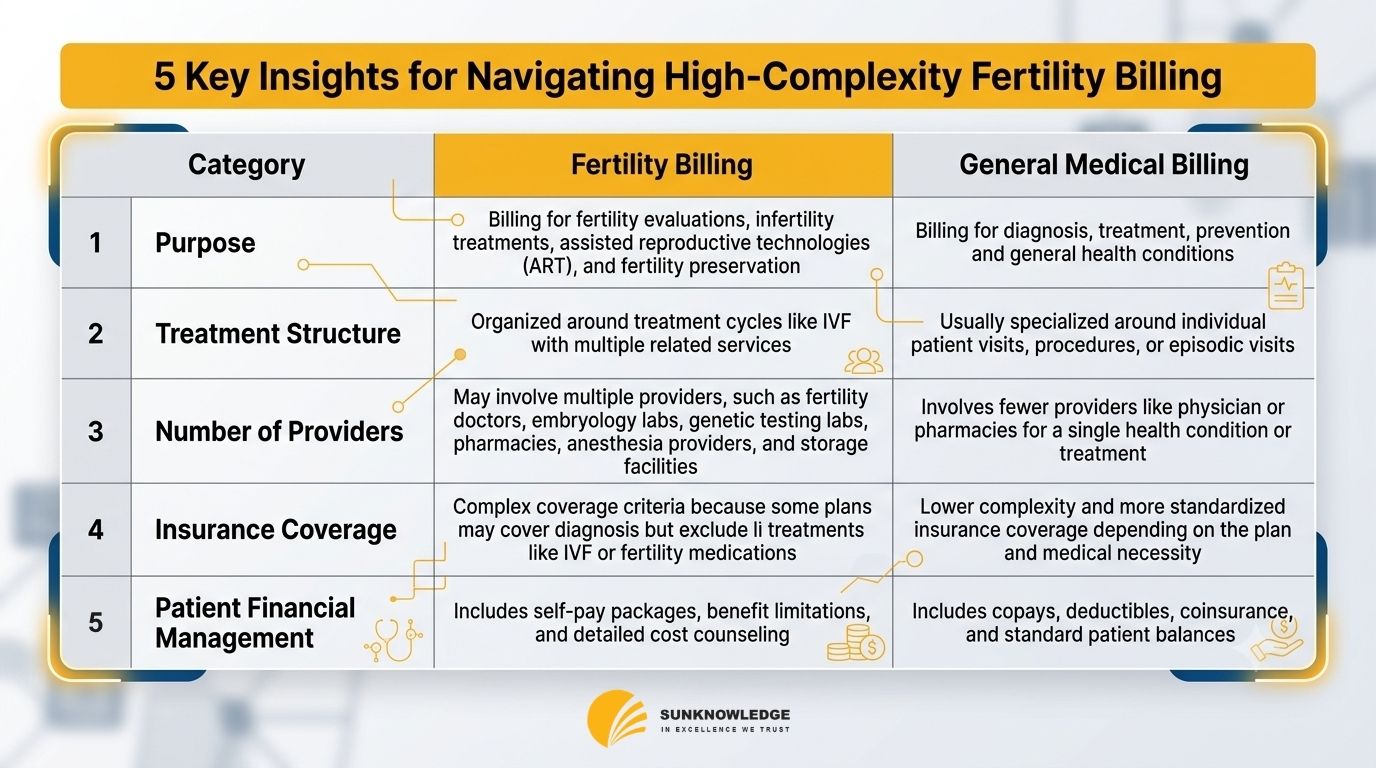Key Insights for Navigating High-Complexity Fertility Billing